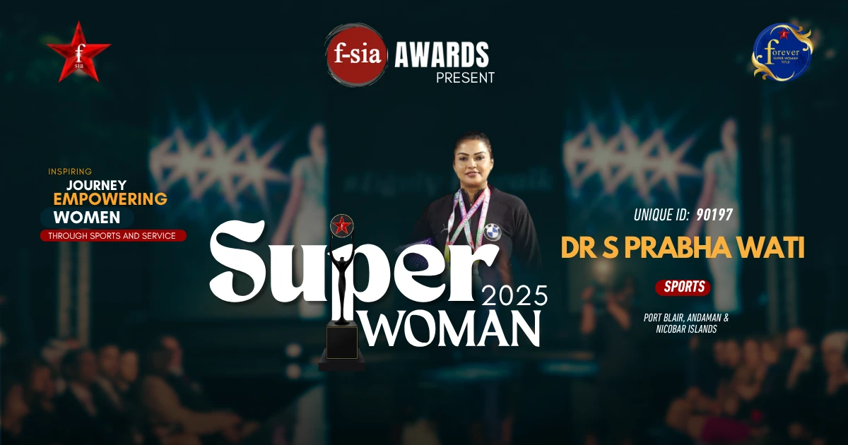 Dr S Prabha Wati achieved Title of Sports from Port Blair | FSIA ...