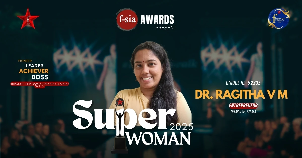 Best Entrepreneur in Ernakulam | Dr. Ragitha V M