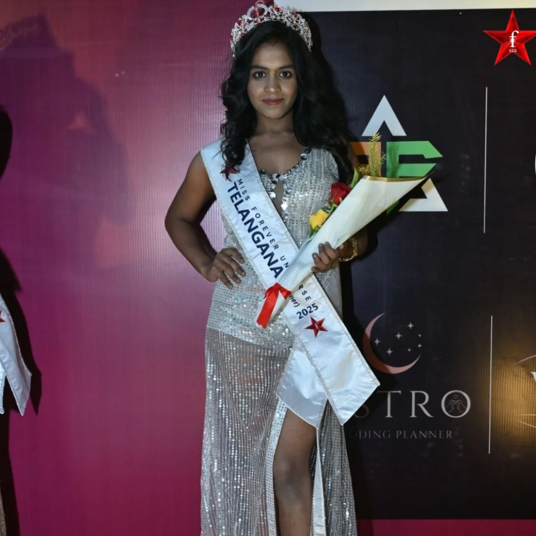 miss universe telangana winner amrutha nunnaboina 2025