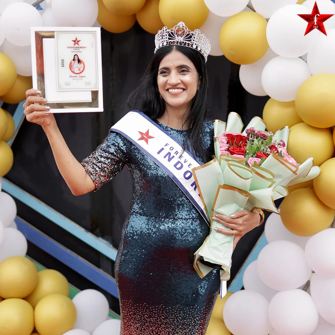 pageant winner from indore 2025