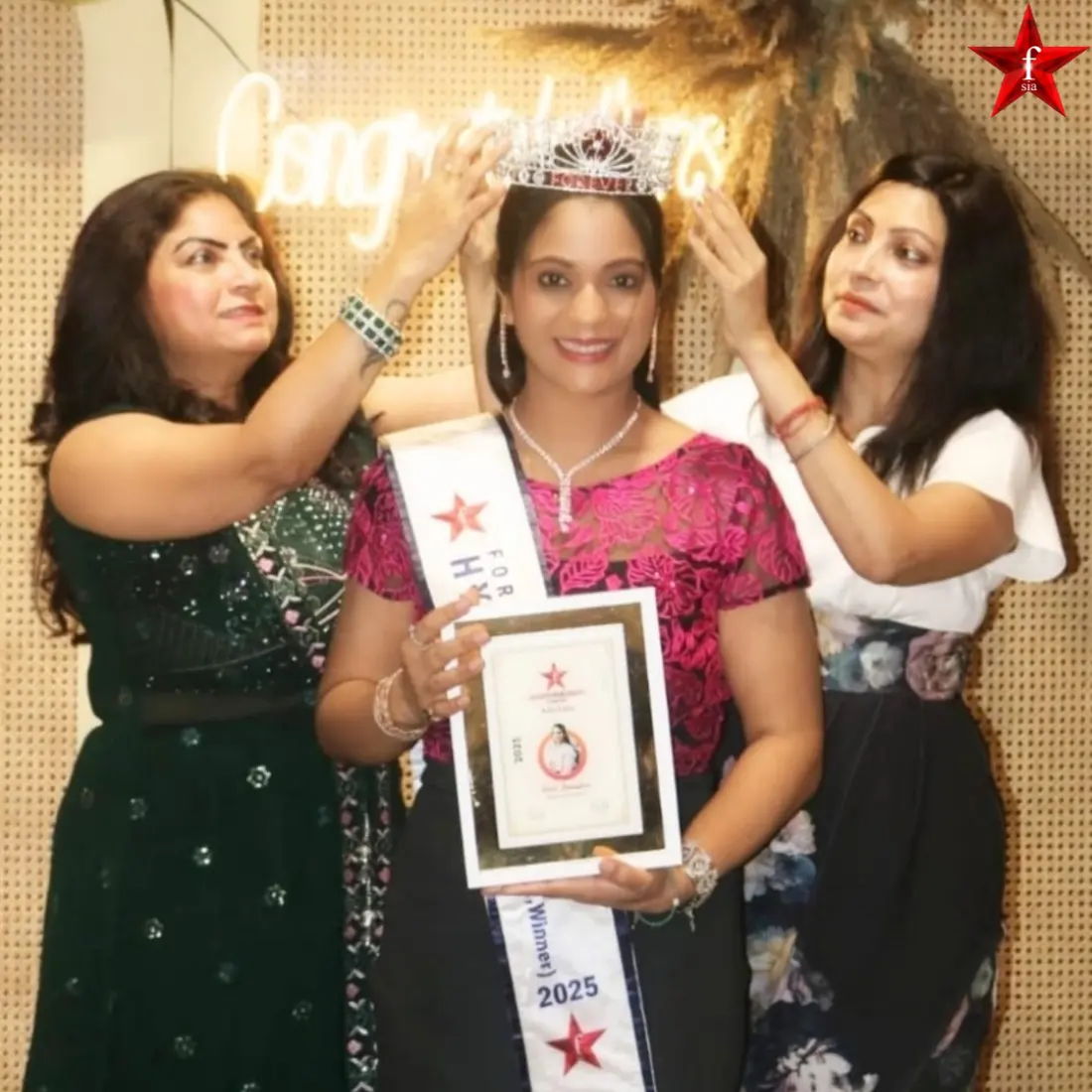 winner of mrs hyderabad 2025