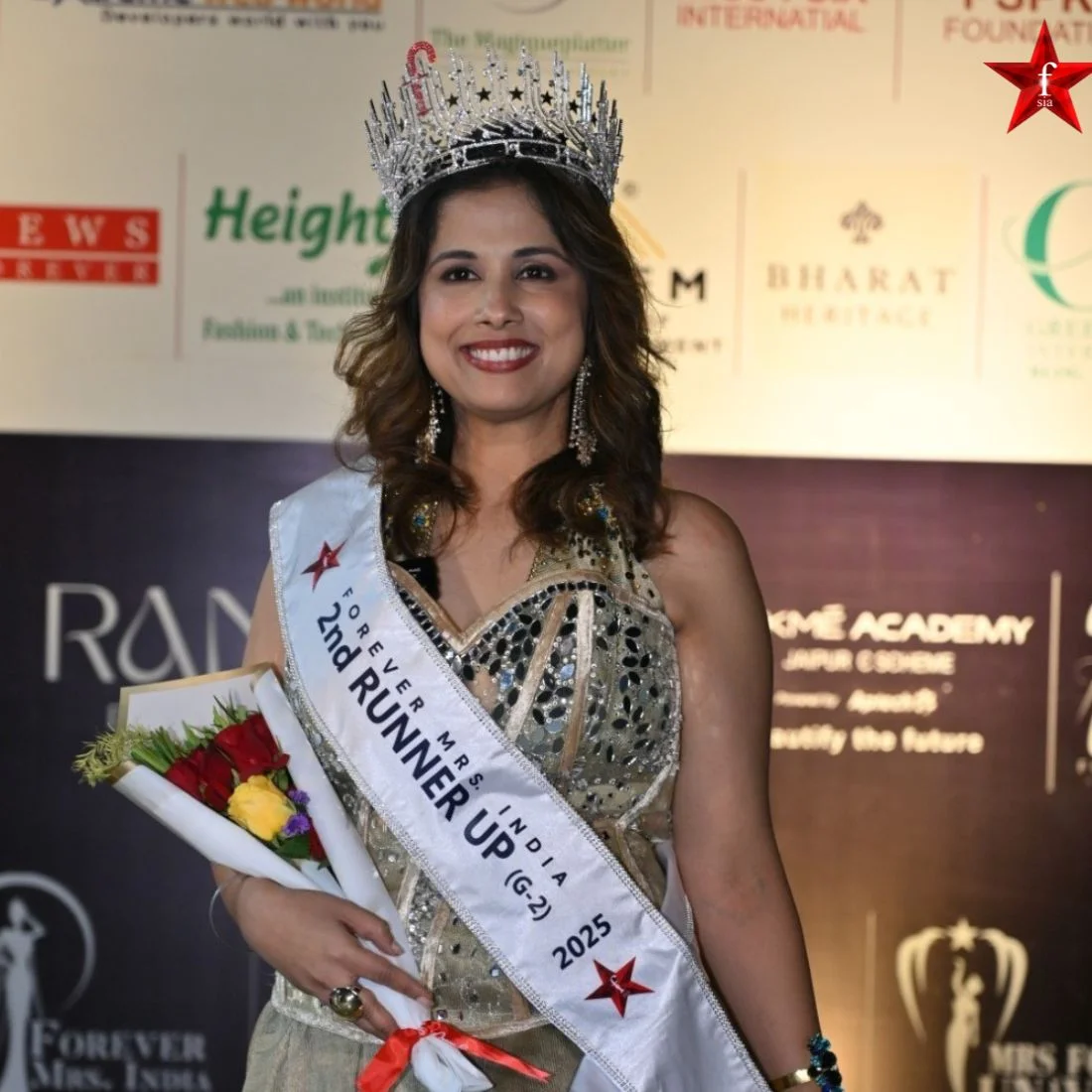 runner up of mrs india 2025 runner up of mrs india 2025