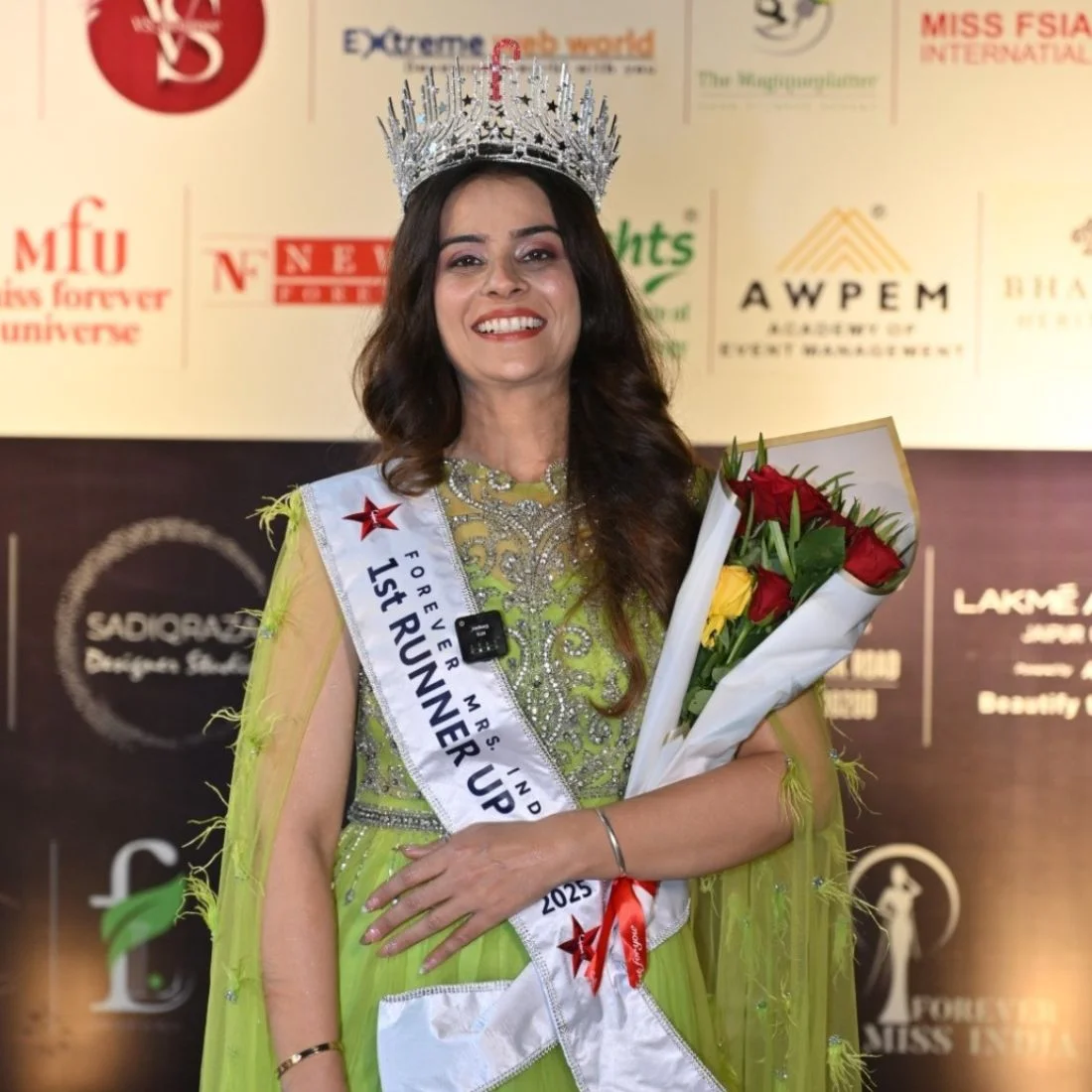 runner up of mrs india 2025