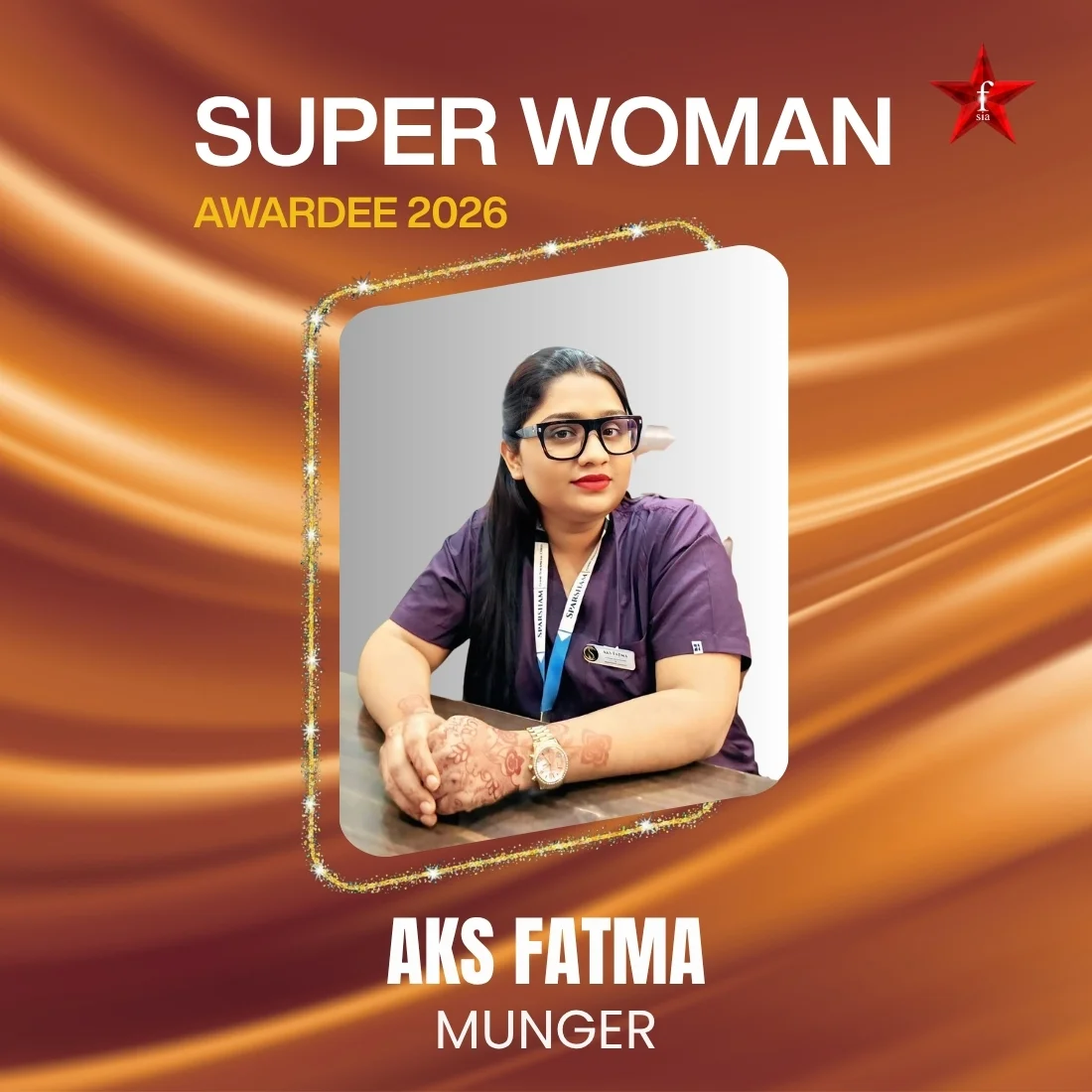 Aks Fatma - Super Woman Award