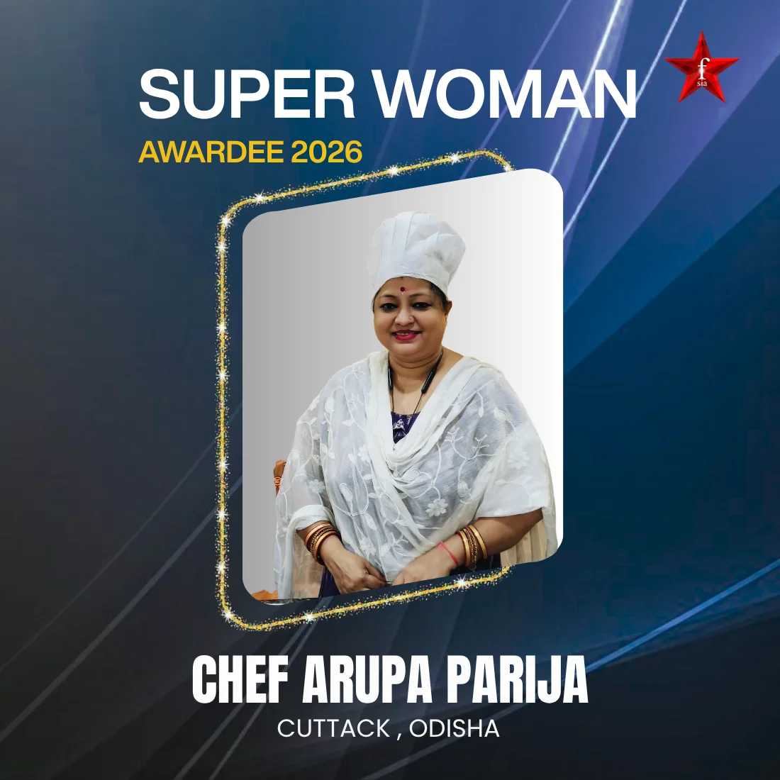 Chef Arupa Parija - Baking and Cooking Trainer in Cuttack
