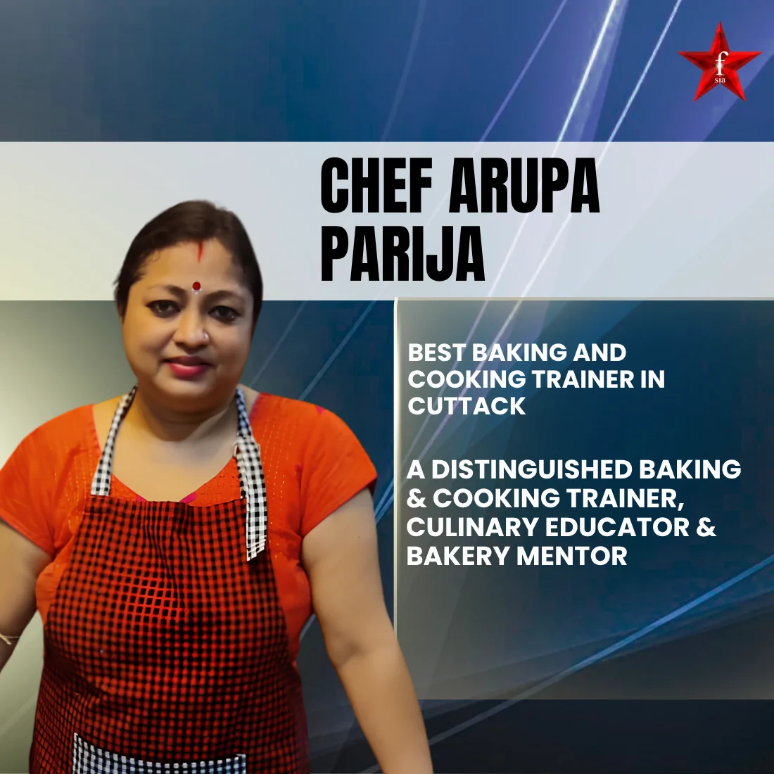 Chef Arupa Parija