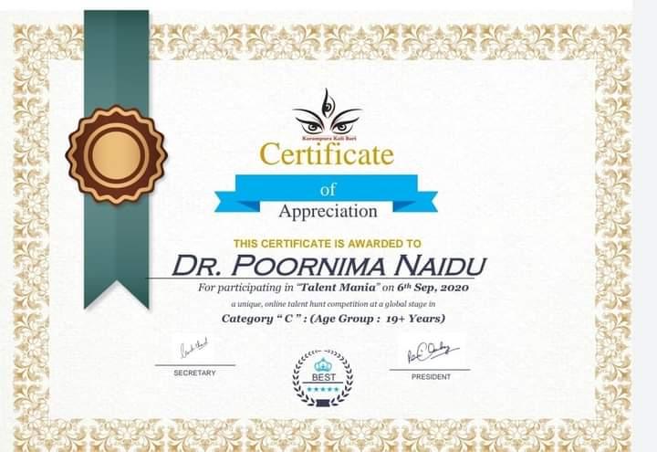 Dr.Poornima 