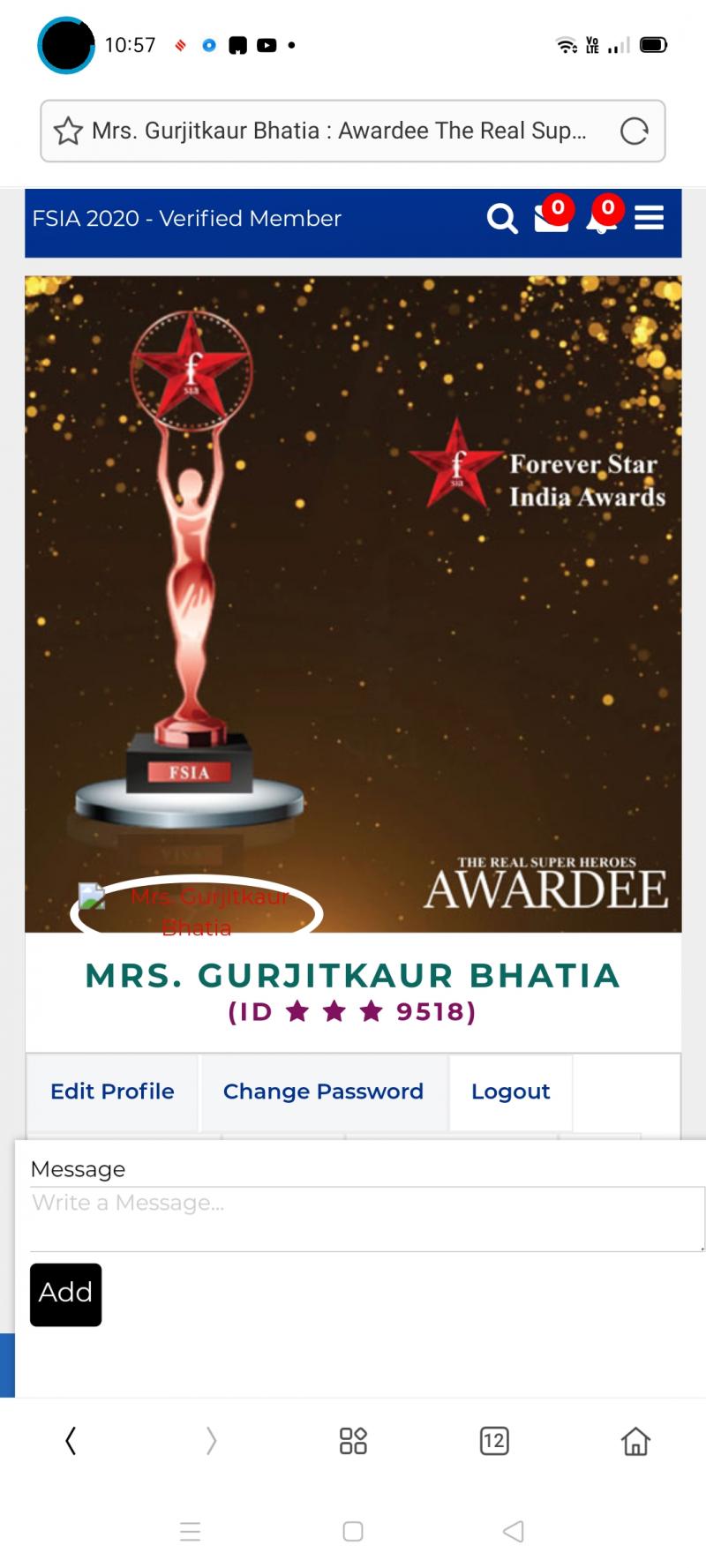 Mrs. Gurjitkaur  Bhatia