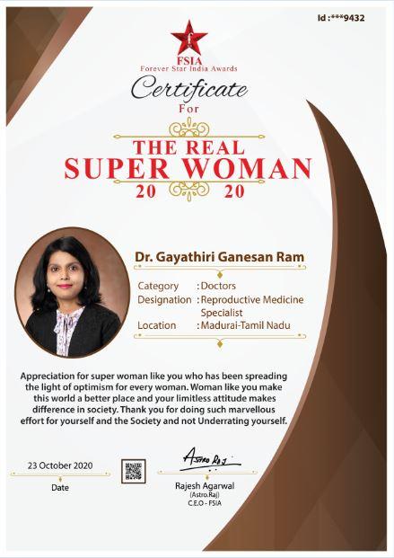 Dr. Gayathiri Ganesan Ram
