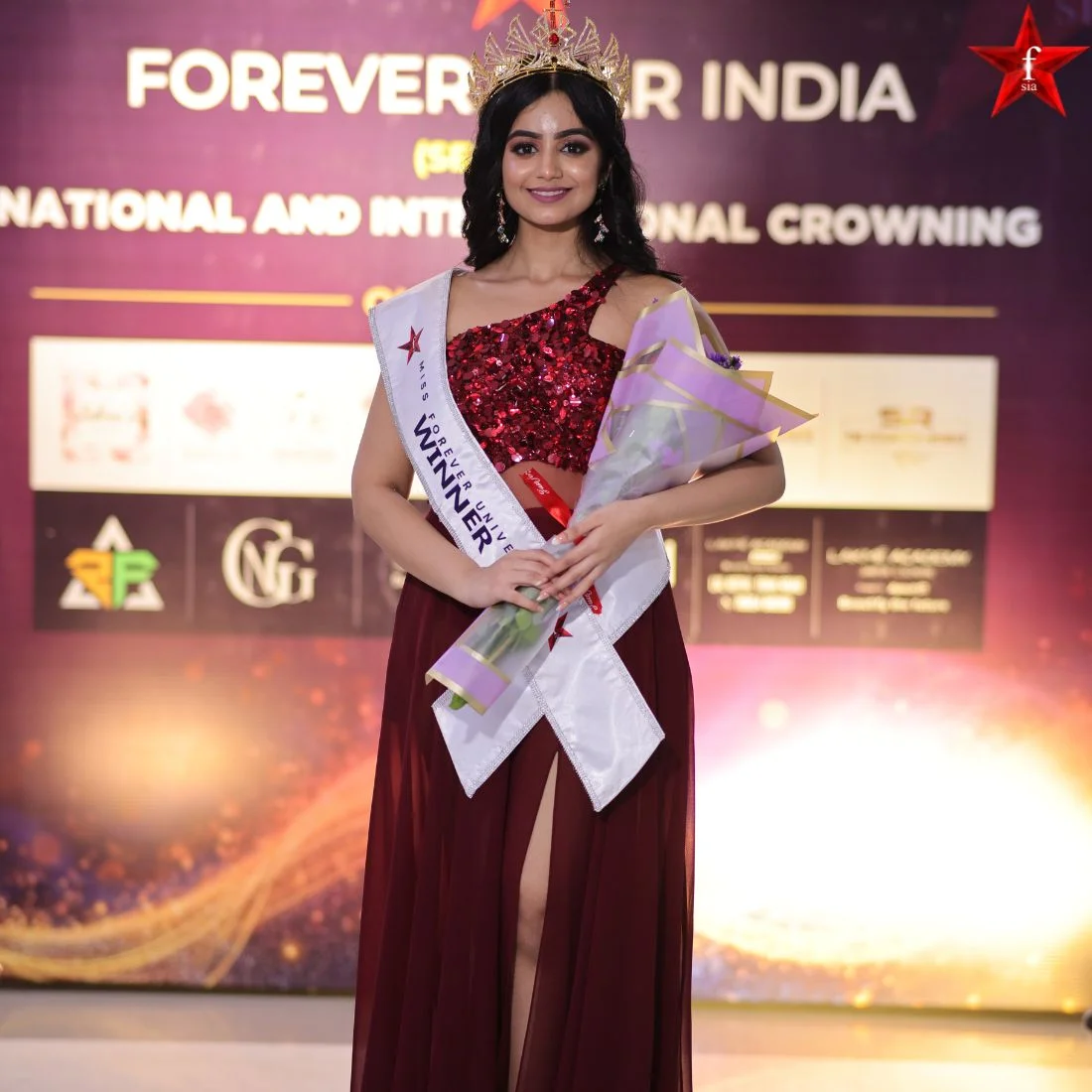 miss forever universe saartha sameer gore